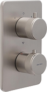 Душевая система Allen Brau Priority 5.31314-BN.SET3 с термостатом цвет Никель брашированный-1
