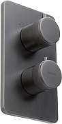 Душевая система Allen Brau Priority 5.31314-MG.SET2 с термостатом цвет Графит брашированный-2