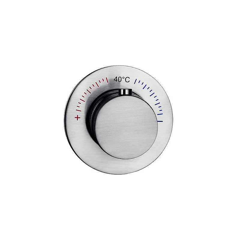 Смеситель для душа Boheme Uno Inox 627-T-INOX с термостатом 