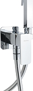 Унитаз с инсталляцией Allen Brau Infinity 301326+301327+306274+306284+265443 цвет Белый с сиденьем Микролифт, с клавишей смыва цвет Хром и гигиеническим душем-35