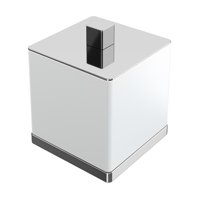 Диспенсер для ватных дисков Boheme Qubic 10964-CR 