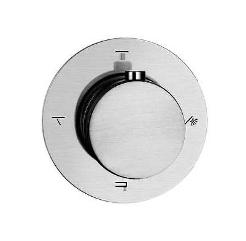 Переключатель потоков Boheme Uno Inox 624/4-INOX 