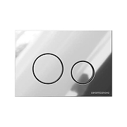 Кнопка смыва для инсталляции Ceramicanova Фортис (Fortis) CN16-001CH цвет Хром