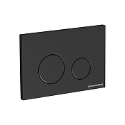 Кнопка смыва для инсталляции Ceramicanova Фортис (Fortis) CN16-001MB цвет Черный матовый-1