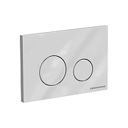 Кнопка смыва для инсталляции Ceramicanova Фортис (Fortis) CN16-001W цвет Белый глянцевый-1
