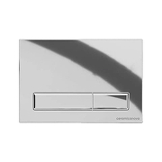 Кнопка смыва для инсталляции Ceramicanova Фортис (Fortis) CN16-002CH цвет Хром