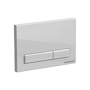 Кнопка смыва для инсталляции Ceramicanova Фортис (Fortis) CN16-002W цвет Белый глянцевый-1