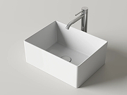 Раковина накладная Ceramicanova Адель (Adele) 40 CN6091 цвет Белый-1