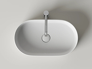 Раковина накладная Ceramicanova Элетра (Elettra) 50 CN6098 цвет Белый-1