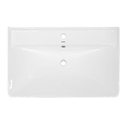 Тумба с раковиной Azario Лотос 60 CS00106598 цвет Белый глянцевый-3