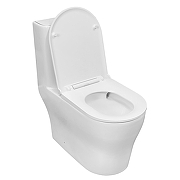 Унитаз-моноблок Azario Сонора AZ-6384 цвет Белый с сиденьем Микролифт-3