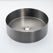 Раковина накладная Gappo 40 GX101-9 цвет Оружейная сталь-1