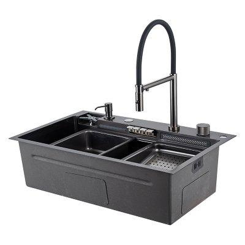 Кухонная мойка Gappo 75 GS7547-19 многофункциональная 