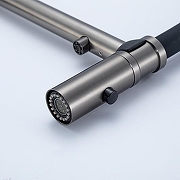 Кухонная мойка Gappo 75 GS7547-19 многофункциональная цвет Оружейная сталь-3