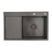 Кухонная мойка Gappo 80 GS7850-6R цвет Графит-3