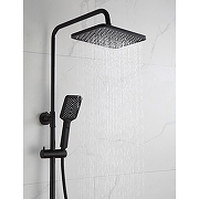 Душевая система Frap F2486-6 цвет Черный-4