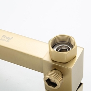 Гигиенический душ со смесителем Frap F7504-3 цвет Золотой сатин-8