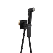 Гигиенический душ со смесителем Frap F7571-6 цвет Черный