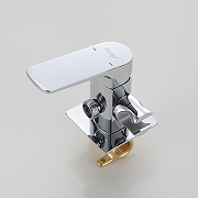 Гигиенический душ со смесителем Frap F7586-2 цвет Хром-7