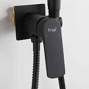 Гигиенический душ со смесителем Frap F7586-26 цвет Черный-2