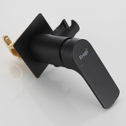 Гигиенический душ со смесителем Frap F7586-26 цвет Черный-7