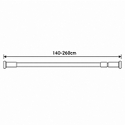 Карниз для ванной Frap F8923 цвет Белый-1