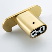 Двойной крючок Gappo G30905-23 цвет Золотой сатин-4