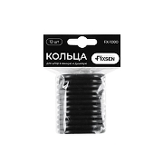 Кольца для шторки Fixsen FX-1000B цвет Черный-1