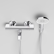 Смеситель для ванны AM.PM X-Joy F85A55100 с термостатом цвет Хром-3