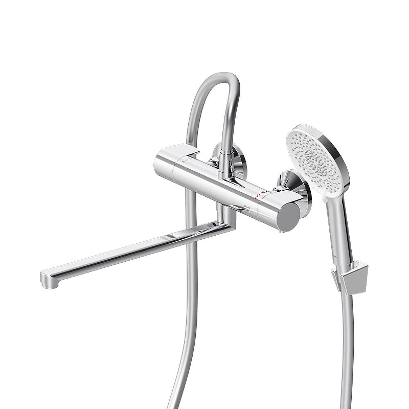 Смеситель для ванны AM.PM X-Joy F85A55900 с термостатом, универсальный 