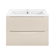 Тумба под раковину Vincea Мия Слим (Mia Slim) 60 VMC-2MC600S1MBG подвесная цвет M.Beige Soft-touch-1