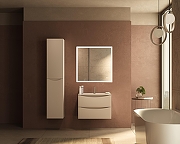 Тумба под раковину Vincea Мия Слим (Mia Slim) 70 VMC-2MC700S1MBG подвесная цвет M.Beige Soft-touch-3