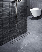 Душевой лоток Timo Drain System 70 DS230207/18 с решеткой цвет Черное золото / под плитку-4