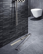 Душевой лоток Timo Drain System 80 DS230208/18 с решеткой цвет Черное золото / под плитку-2