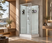 Душевая кабина Timo Premium Ilma 90x90 ILMA609 без гидромассажа-1