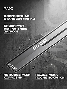 Душевой лоток РМС ТЛ-05-60х3 с решеткой цвет Серый матовый-1