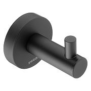 Крючок Swedbe Аттрибут/Attribut 9804B цвет Черный матовый-1