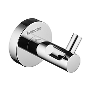 Двойной крючок Swedbe Аттрибут/Attribut 9815 цвет Хром-1