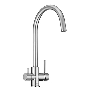 Смеситель для кухни Swedbe Селена Плюс/Selene Plus 8051 цвет Нержавеющая сталь-3