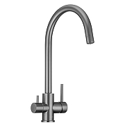 Смеситель для кухни Swedbe Селена Плюс/Selene Plus 8051GT цвет Графит-5