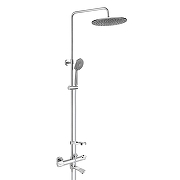 Душевая система Swedbe Гермес/Hermes 9090G1GH с термостатом цвет Хром
