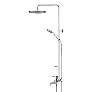 Душевая система Swedbe Гермес/Hermes 5129G1 цвет Хром-1