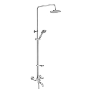 Душевая система Swedbe Гермес/Hermes 5145 цвет Хром
