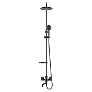 Душевая система Swedbe Гермес/Hermes 5160B цвет Черный матовый-1