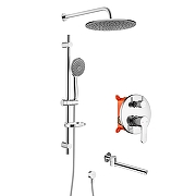 Душевая система Swedbe Платта/Platta 5542G1 цвет Хром