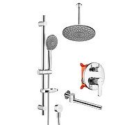 Душевая система Swedbe Платта/Platta 5543G1 цвет Хром