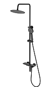 Душевая система SantiLine SL-9011MB цвет Черный матовый