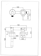 Смеситель для раковины SantiLine SL-9005MB цвет Черный матовый-1