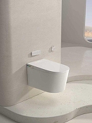 Умный унитаз с инсталляцией SantiLine SL-5038 цвет Белый с сиденьем Микролифт-1