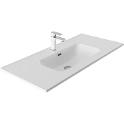 Мебельная раковина Aquanet Flat 100 812-100 254365 Белая-1